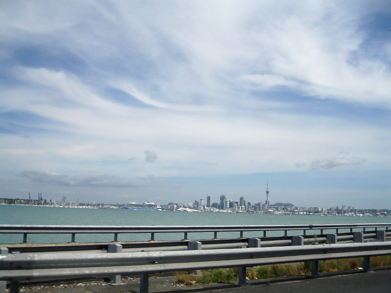 Auckland from Harbour Bridge
