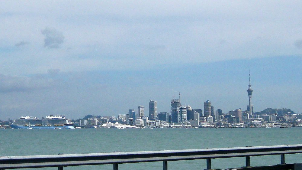 Auckland from Harbour Bridge